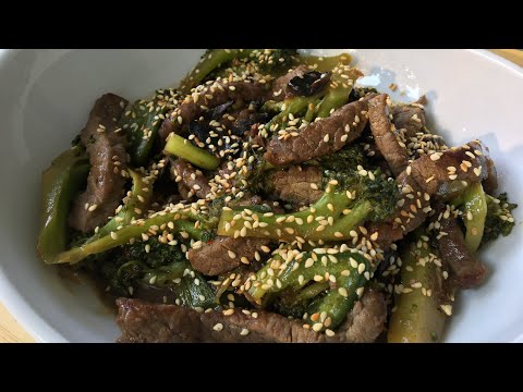 How to make Beef, broccoli & mushroom stir fry || Stir...