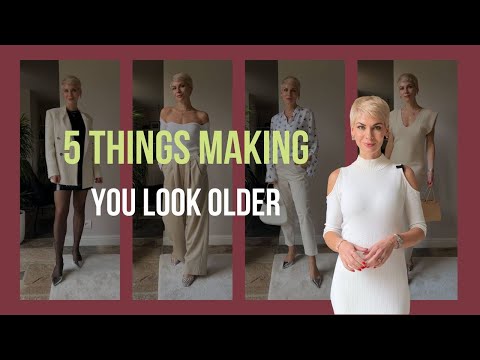 5 Style Mistakes That Make You Look Older Than You Are