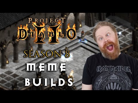 Project Diablo 2 Season 8 Beta test - Powerful meme builds