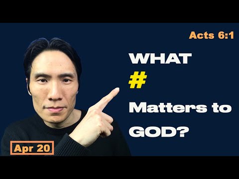 Day 110 [Acts 6:1] What number matters to God? 365 Spiritual Empowerment