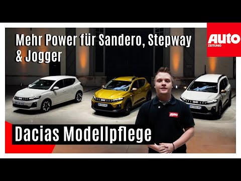 Das ist neu beim Dacia Sandero, Stepway & Jogger Facelift (2025) | AUTO ZEITUNG