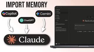 How to Import Your AI Memory into Claude AI (ChatGPT)