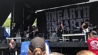 Unearth - Endless live Warped Tour 2018 Charlotte