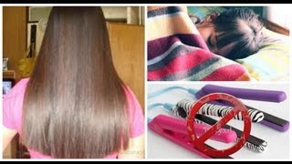 Howto: Keep Hair Straight Overnight