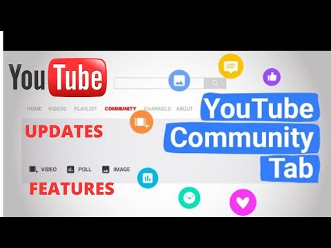 How to post and updated features on YouTube community tab