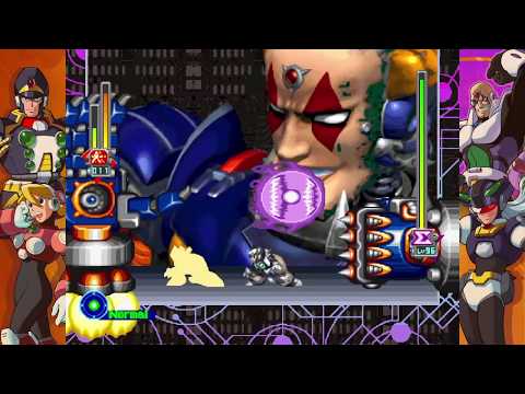 Mega Man X5 Final boss Zero vs Sigma