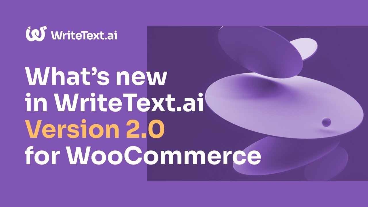 WriteText.ai for WooCommerce demo video