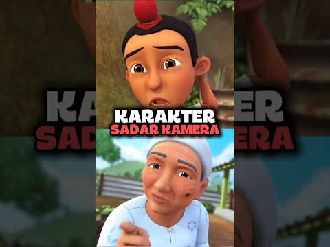 Karakter Sadar Kamera di Kartun Upin dan Ipin #upinipin