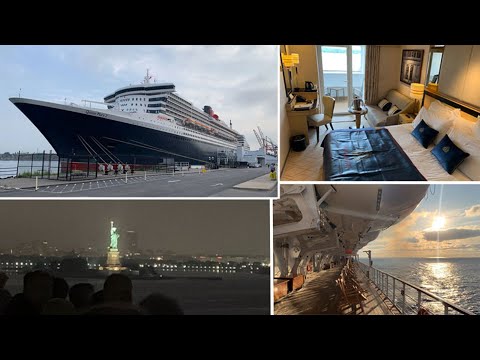 London to New York by Cunard's Queen Mary 2