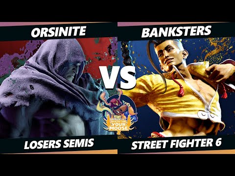 Show Me Your Moose 2 LOSERS SEMIS - Orsinite (M. Bison) Vs. Banksters (Jamie) Street Fighter 6 - SF6