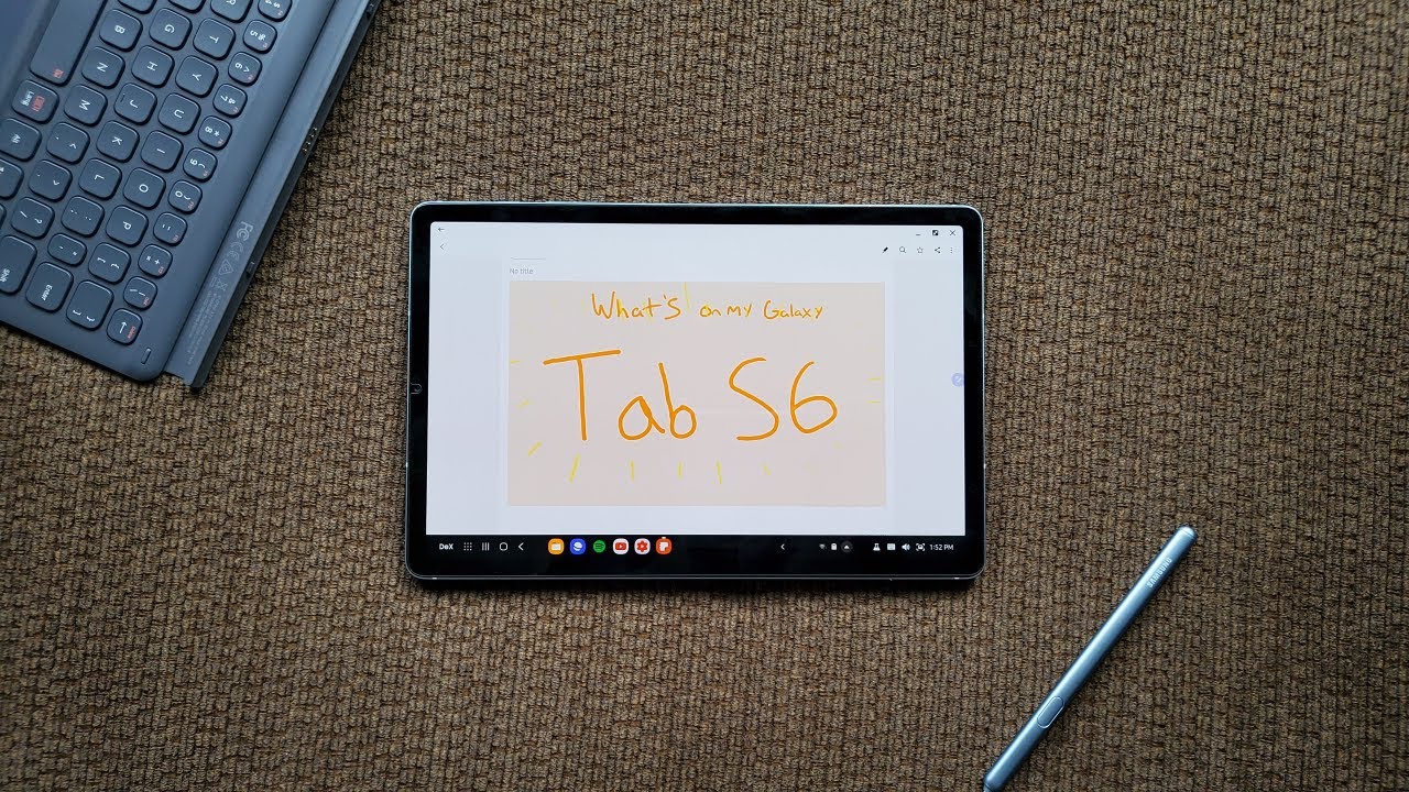 What's on My Galaxy Tab (Mid-2020 Edition!) (Galaxy Tab S6) Accessories, Productivity Apps, and More