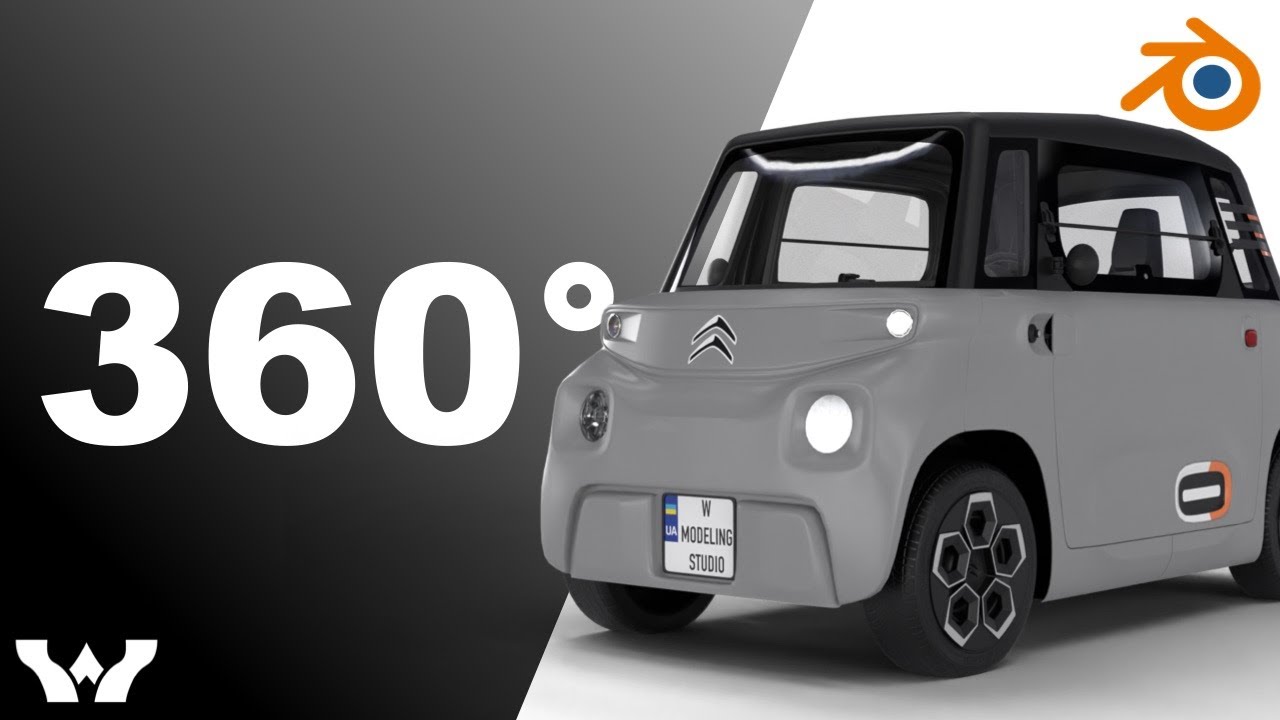 Citron Ami 2020 3D Model