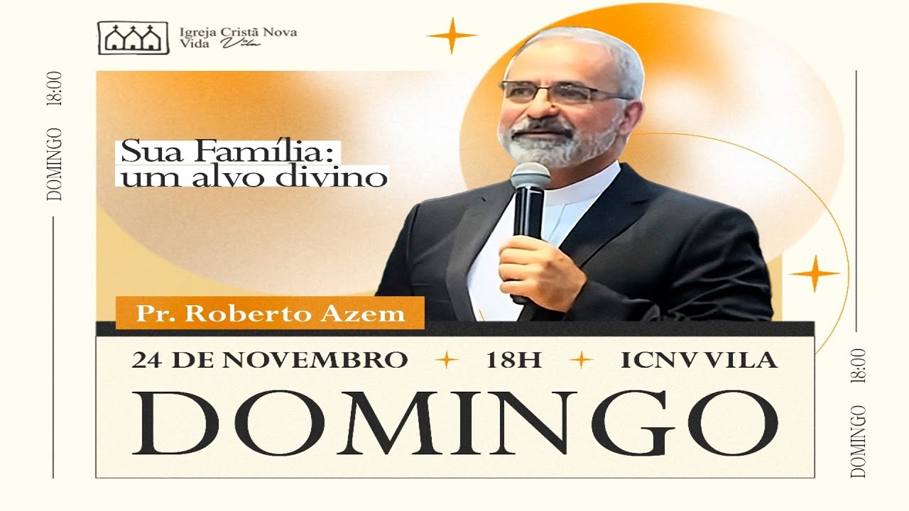 Sua família: um alvo divino | Pr. Roberto Azem