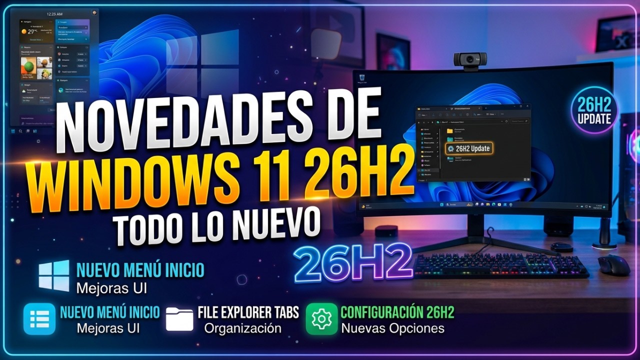 Novedades de Windows 11 26H2