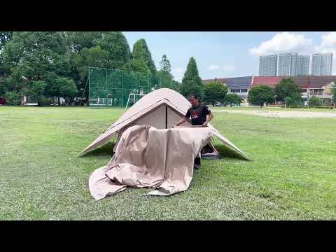 Deer Creek Hurricane Plus 8 Person Dome Tent Extended 2.0 Dessert