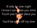 Open Off My Love - Jennifer Lopez Lyrics