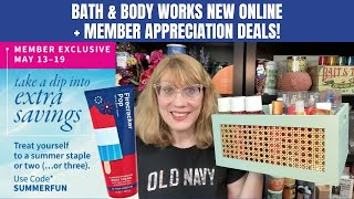 Bath & Body Works New Online + Member Appreciation Deals!