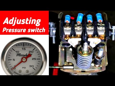 How to Adjust a Water Well System Pressure Switch and Bladder Tank