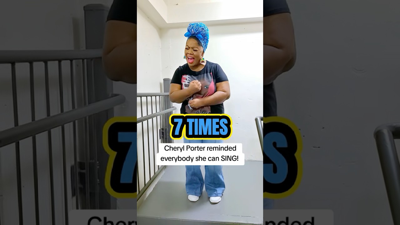 Vocal Coach CHERYL PORTERS TOP 7 Singing Moments!! 😲😍🎤