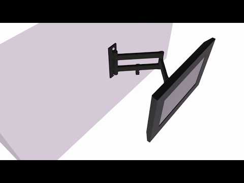 How To Install: Proper Heavy Duty 13''-28'' TV Bracket