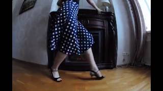 Tango Women´s Technique. Improvisation. Angelina Zubko. Carnaval de mi barrio - Edgardo Donato .