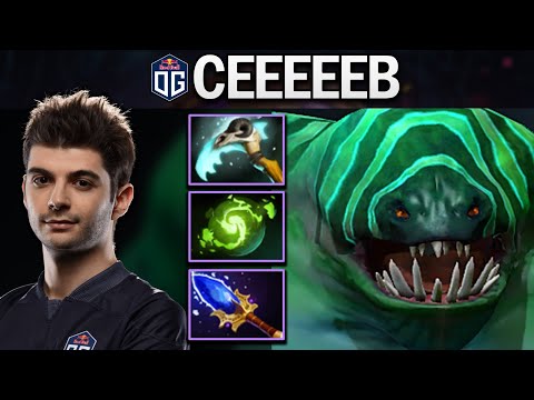 OG.CEB TIDEHUNTER WITH AGHANIMS - DOTA 2 7.27 GAMEPLAY
