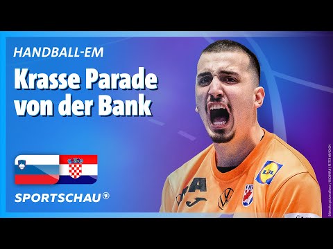 Slowenien - Kroatien Highlights | Handball-EM 2026 | Sportschau