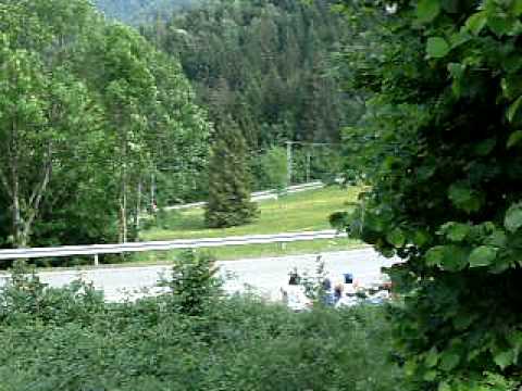 40° Cronoscalata Verzegnis - Sella Chianzutan  2009 auto in avvicinamento