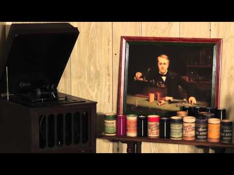 Edison blue amberol cylinder 4690 Hula Lou (Fox Trot) by Nathan Glanz & His Orchestra