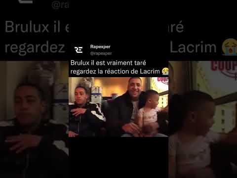 Lacrim lance un regard méchant sur Brulux 😭🤣 #lacrim #brulux #rap #rapfr #short