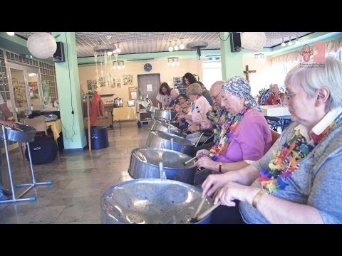 Steel Pan im Seniorenheim