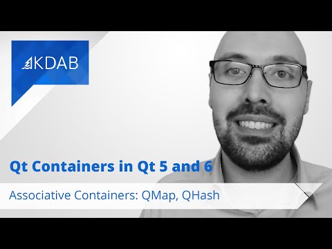 Qt Container in Qt 5 and Qt 6 - Associative Containers: QMap, QHash