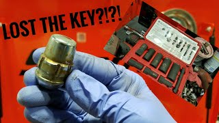 How to remove wheel locks with NO KEY!!