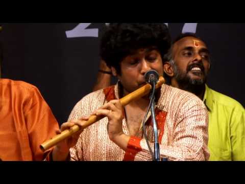 Swathi Sangeethotsavam 2017 - Flute - Amith Nadig - Charukesi 1/2