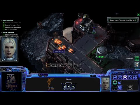 StarCraft 2 Brutal 3 Players Co-op Campaign: Wings of Liberty Mission 17B - Ghost of a Chance