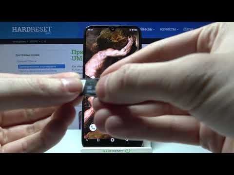 Вставить карту памяти в UMIDIGI F1 / Как вставить симкарту и карту памяти в UMIDIGI F1