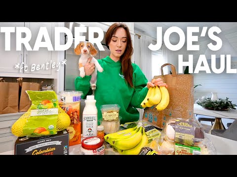 Huge TRADER JOE'S Grocery Haul!!! Vlogmas Day 12 Video