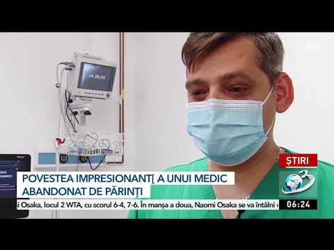 Povestea lui Valentin, medic ATI la Timișoara. A fost abandonat de mama sa pe o linie de cale ferat