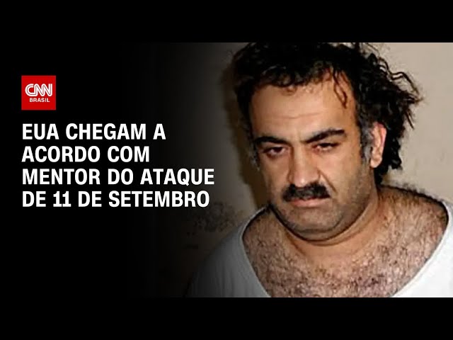 EUA chegam a acordo com mentor do ataque de 11 de Setembro | LIVE CNN