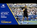 Juan Martin del Potro vs Roger Federer Tiebreak | 2009 US Open Final