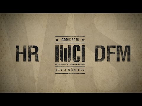 IWCI 2016 Grup Aşaması - 4. Gün: HR vs DFM