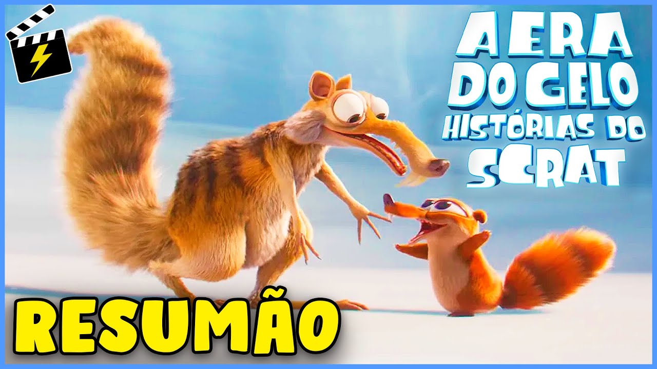 RESUMÃO da SÉRIE A ERA do GELO HISTÓRIAS do SCRAT | Disney Plus