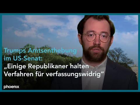 Jan Koch (ARD Washington) zum Impeachment-Verfahren gegen Ex-Präsident Trump im US-Senat