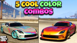 5 COOL COLOR COMBOS (Chameleon Edition)