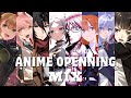 Anime Opening Music Mix Best Anime OP All Time Top 15 Anime Openings 2025 Full Songs
