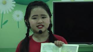 Phần thi Chia sẻ sách của em Hà Nữ Ngọc Nương (TH Thụ Lộc - Lộc Hà - Hà Tĩnh)