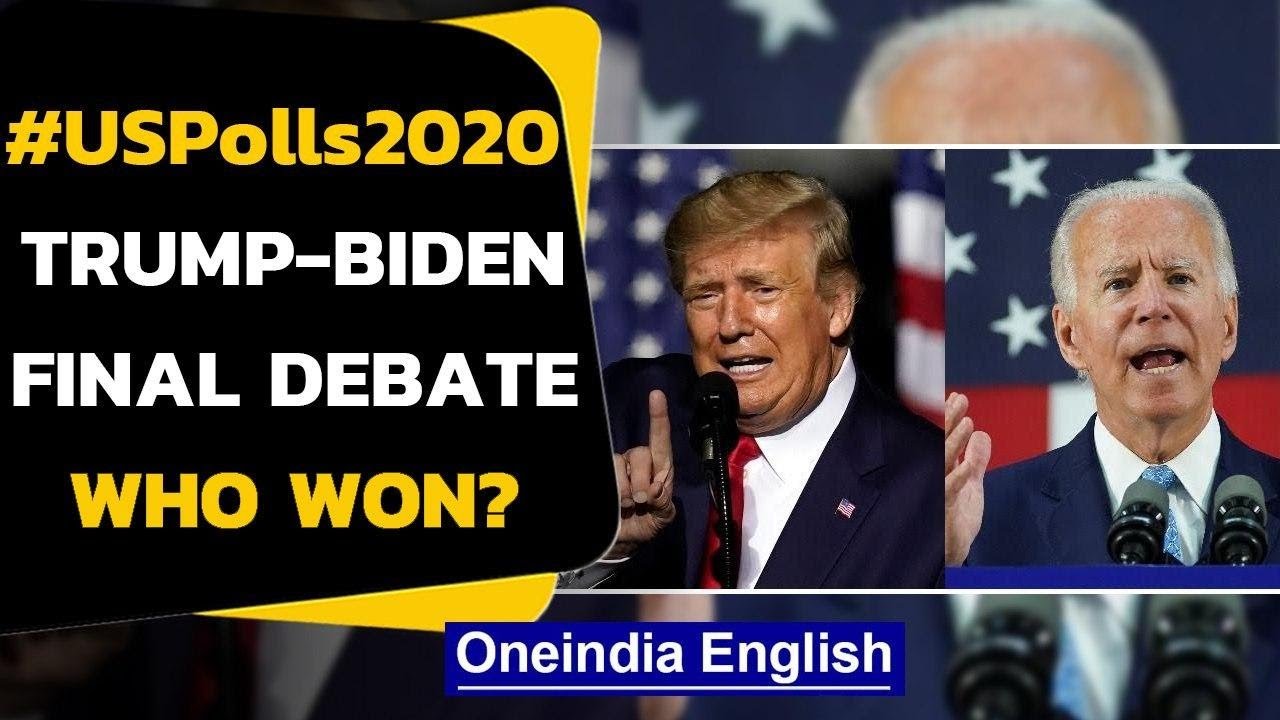 #USPolls2020: Trump-Biden lock horns in the final debate, some key highlights | Oneindia News