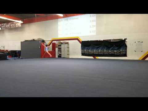 Lyssa's gymnastics floor routine