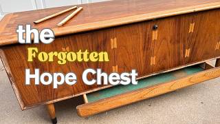 Ep. 151 Restoration of Lane Acclaim Cedar Chest: How to Restore Mid Century Modern 