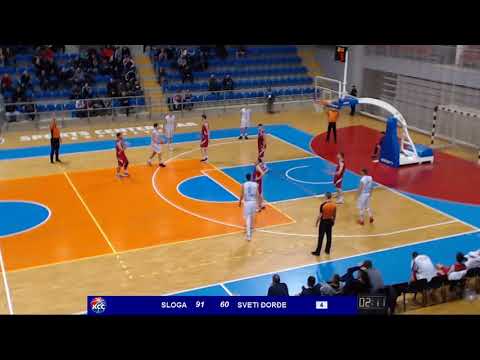 2MLS 19. kolo / KK Sloga - KK Sveti Đorđe / 22.02.2020.